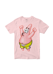 Playera Bob Espoja Hombre Mujer Rosa Patricio - Fan Army
