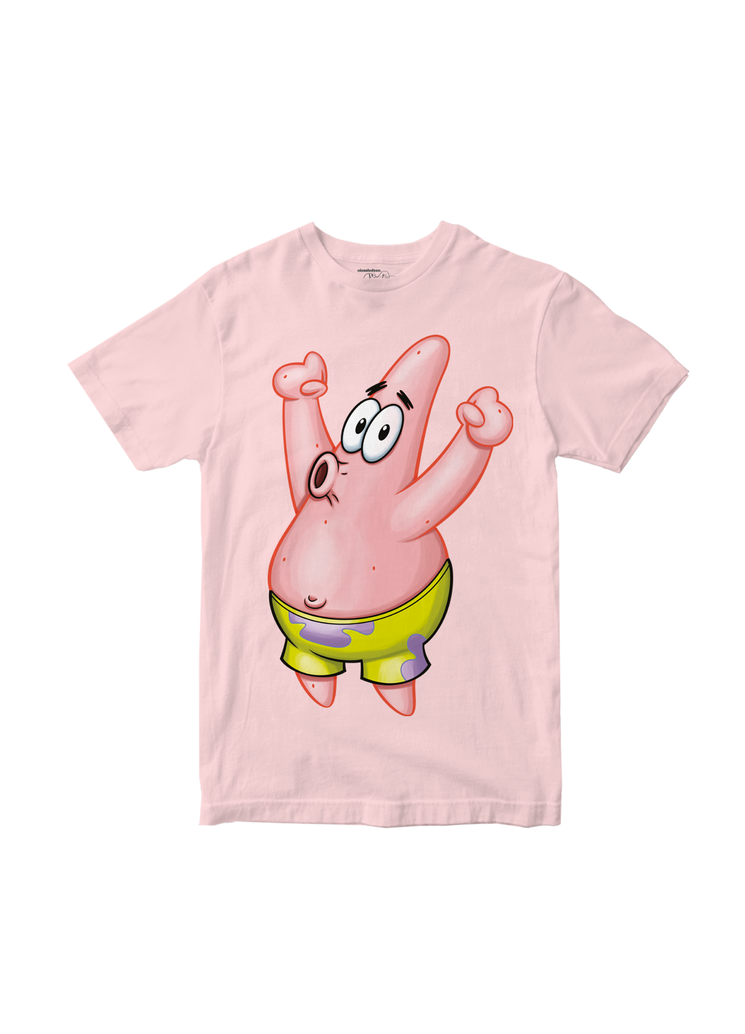 Playera Bob Espoja Hombre Mujer Rosa Patricio - Fan Army