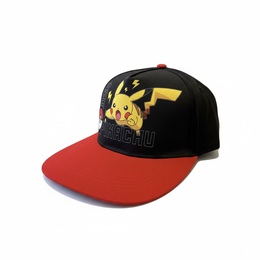 Gorra Pokemon Pikachu y Pokebola - Fan Army