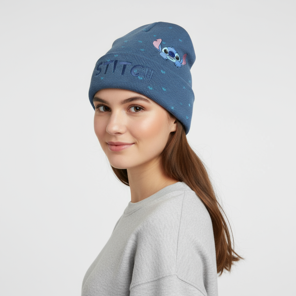 Gorro de Stitch adelante y atrás Beanie Original - Fan Army