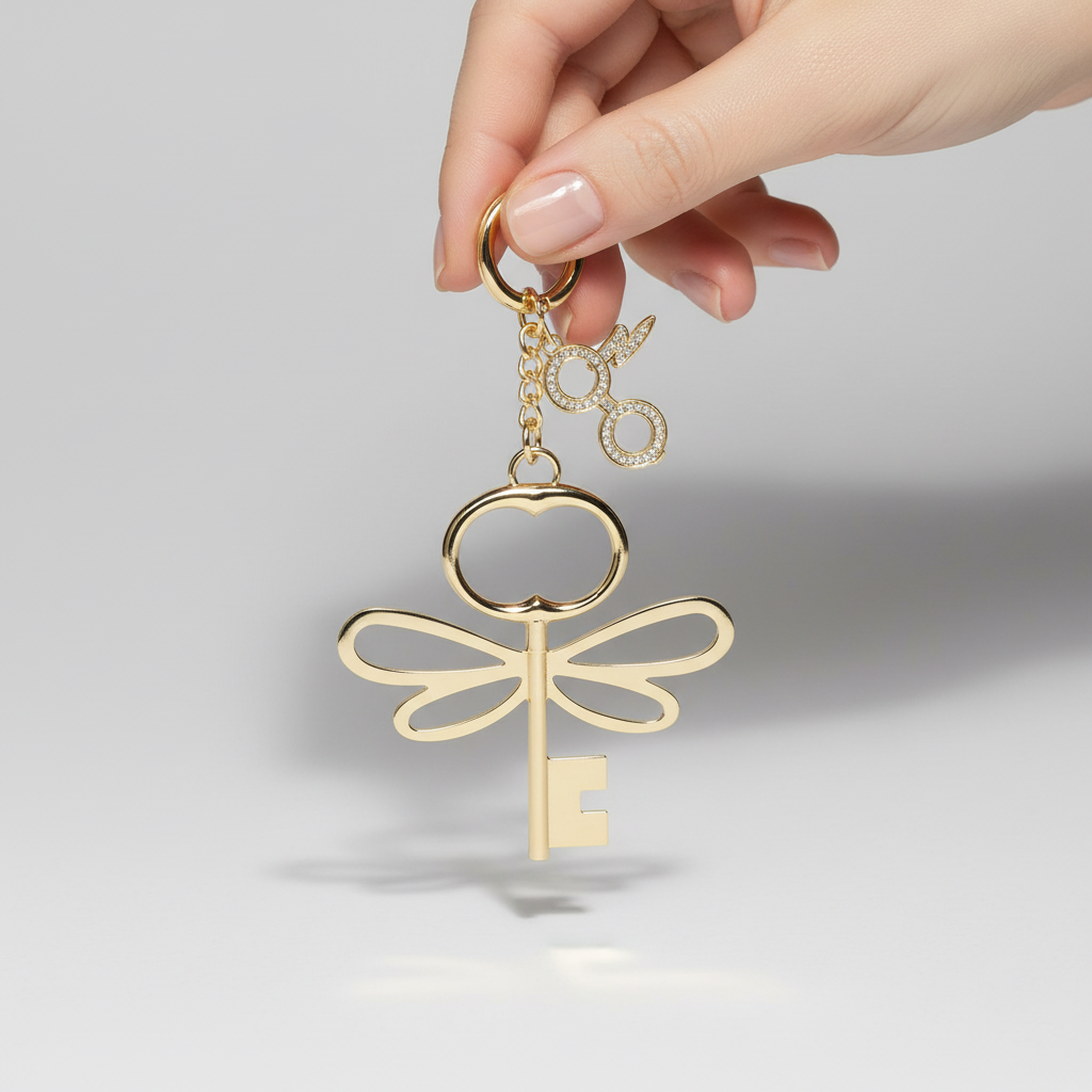 Llavero de moda Harry Potter de Metal Winged Harry Potter - Fan Army