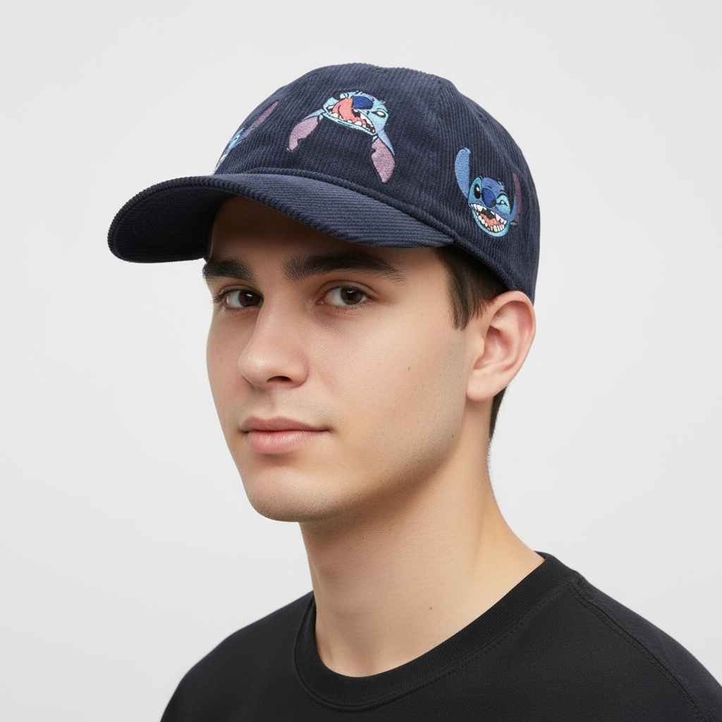 Gorra Bordada Stitch Emociones Disney Original - Fan Army