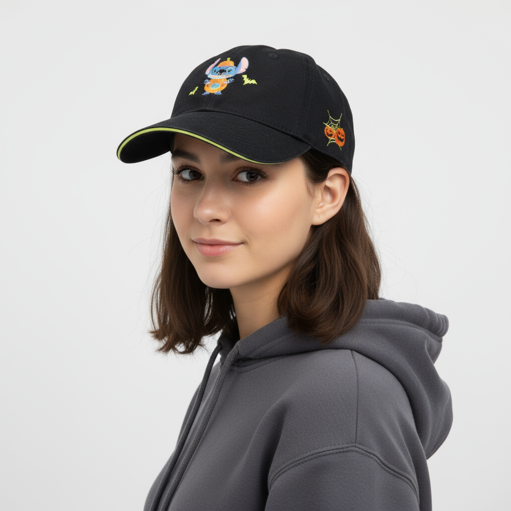 Gorra Stitch Calabaza Disney Original - Fan Army