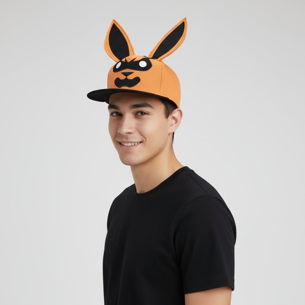 Gorra Plana Naruto Kurama Nueve Colas - Fan Army