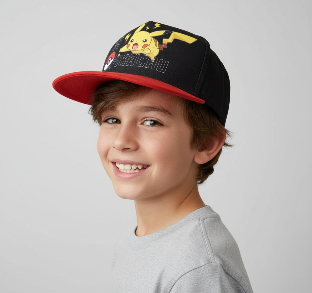 Gorra Pokemon Pikachu y Pokebola - Fan Army