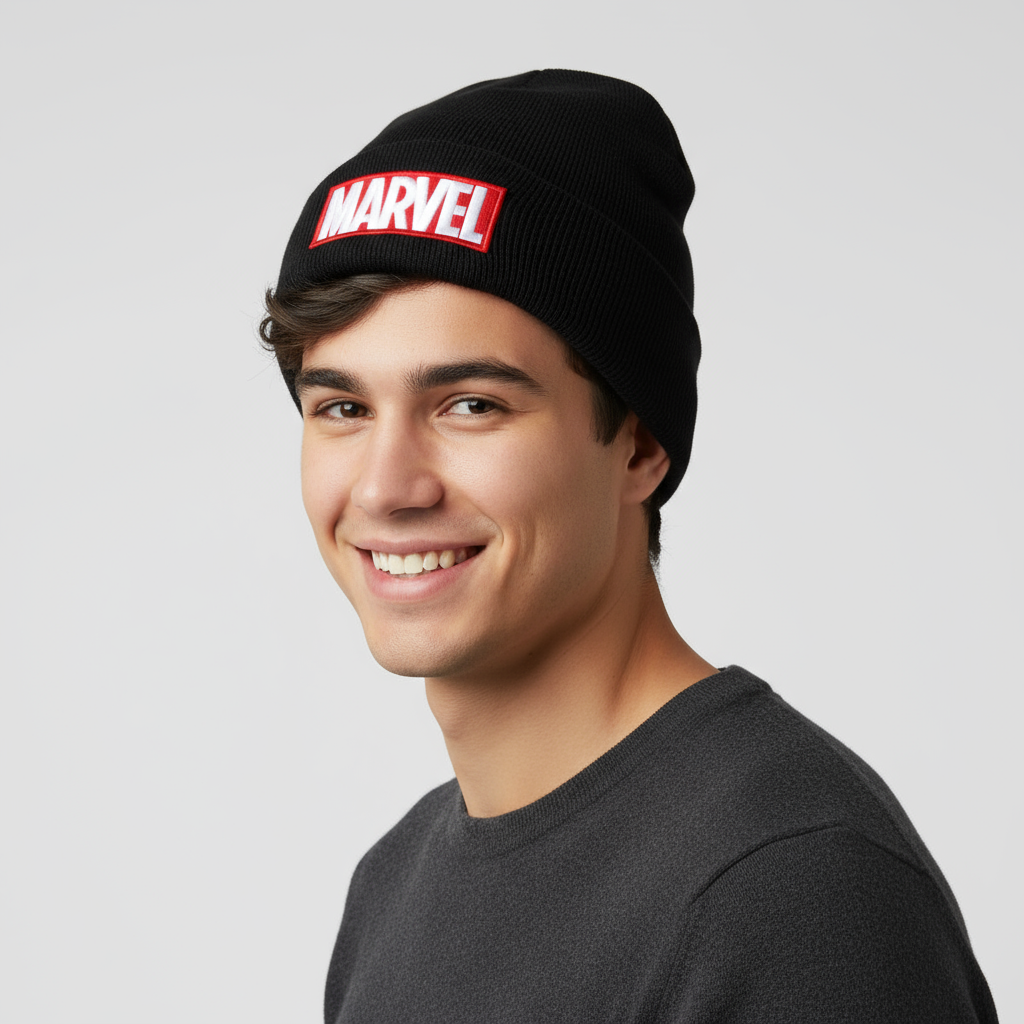 Beanie Marvel Logo Clásico - Fan Army