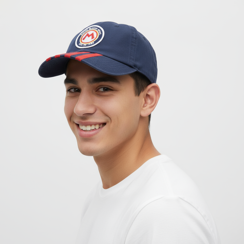 Gorra Super Mario Parche M - Fan Army