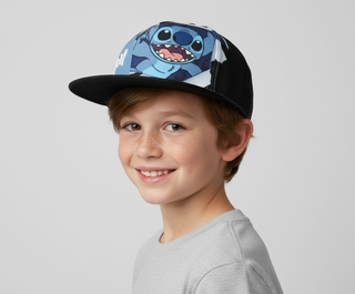 Lilo & Stitch Gorra plana para niños Stich Sorpresa Disney Ajustable - Fan Army