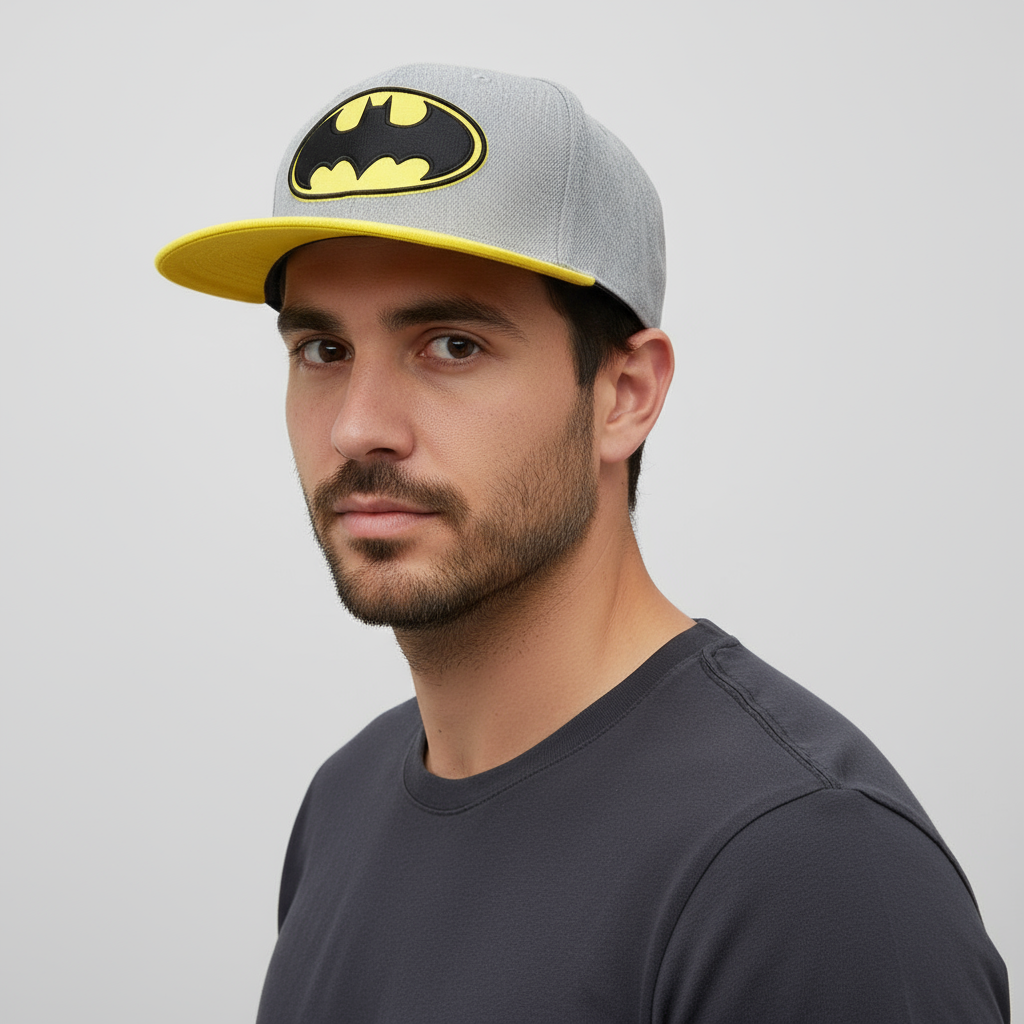 Gorra Plana Batman Logo Clásico - Fan Army