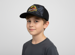 Gorra Jurassic Park Negra - Fan Army