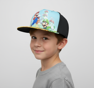 Gorra Super Mario mundo de Peach, Mario y Luigi - Fan Army