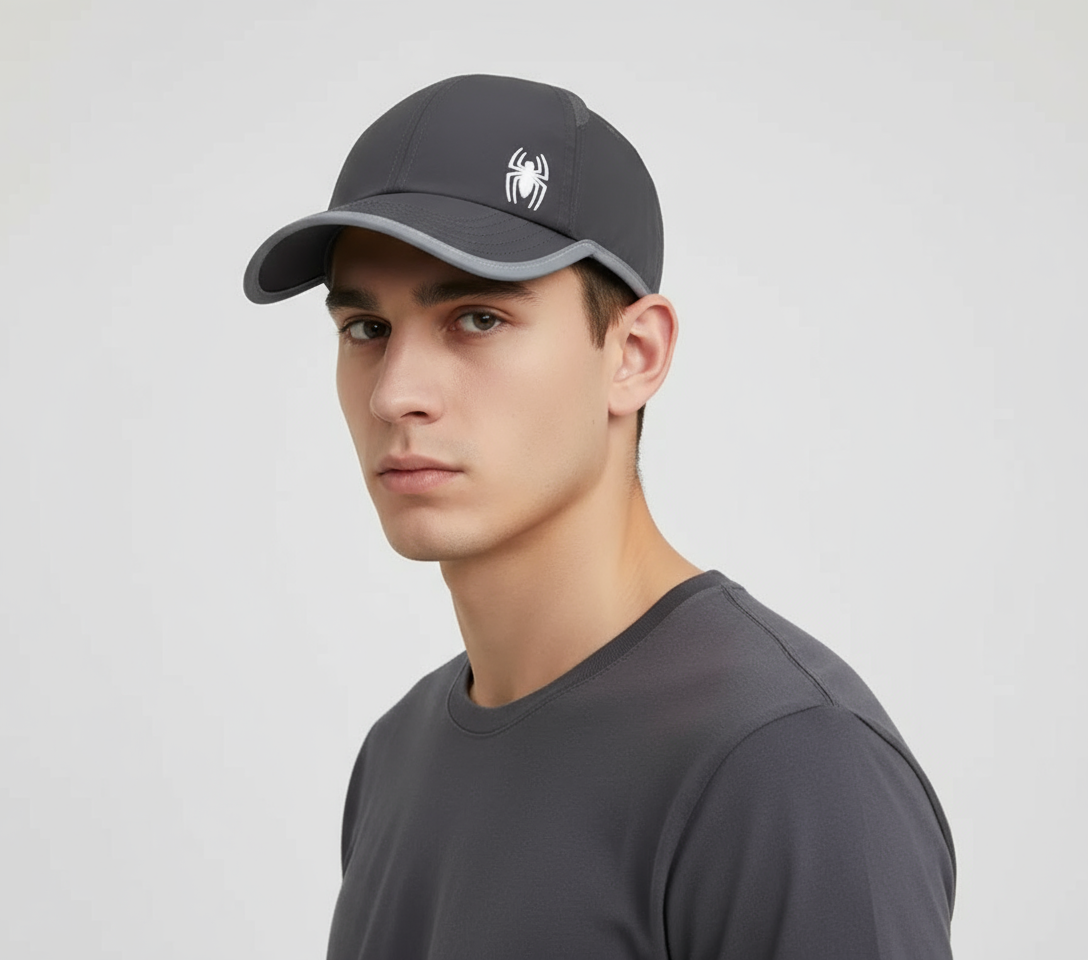 Spiderman Gorra Deportiva Marvel Amazing Spider Man Negra - Fan Army