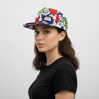 Gorra Super Mario - Mario y Luigi White - Fan Army