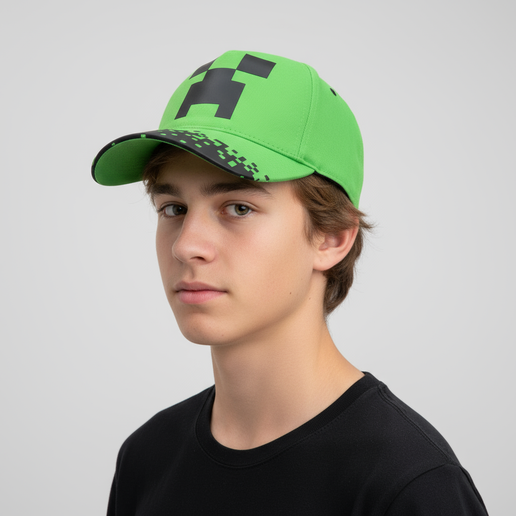 Gorra Creeper Minecraft Original - Fan Army