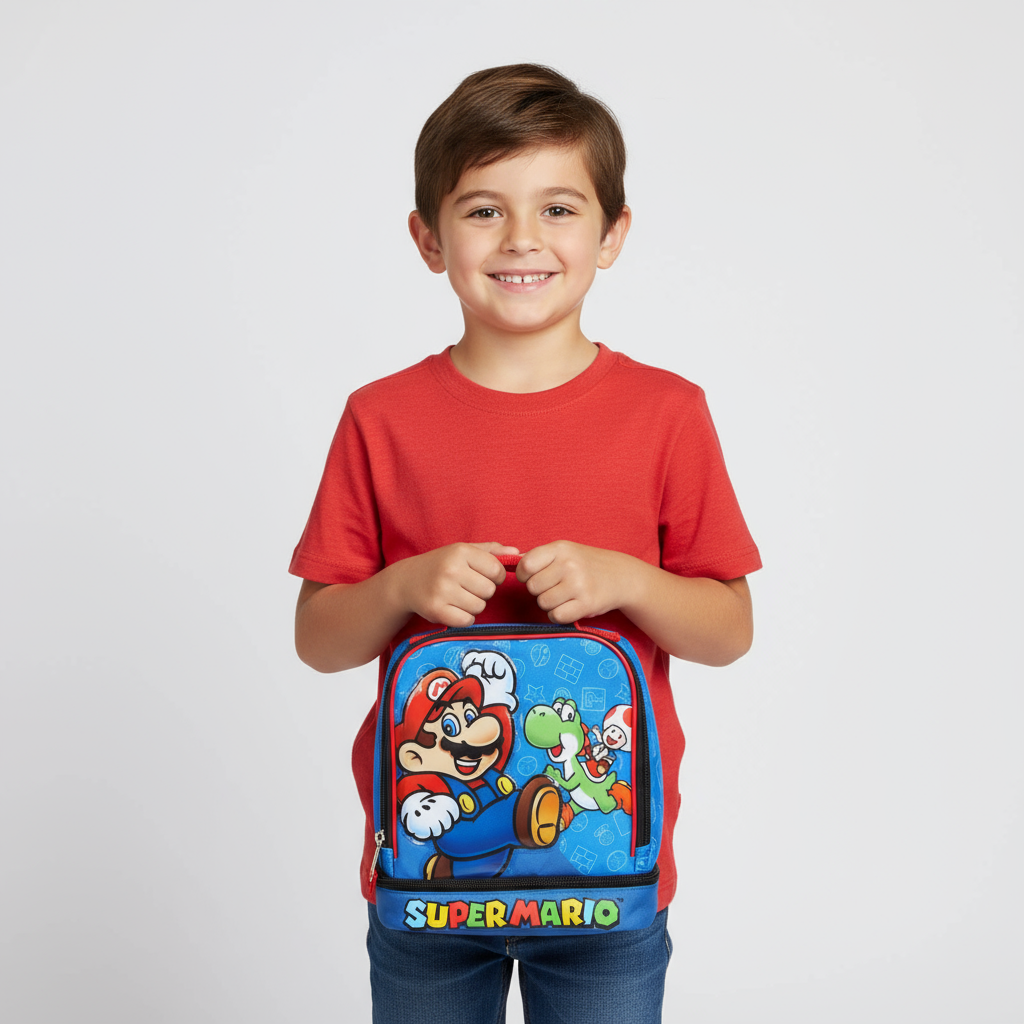 Lonchera Super Mario 2 cierres - Fan Army