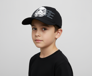 Star Wars Gorra negra Storm trooper Ajustable print lado obscuro - Fan Army