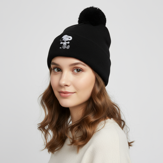 Gorro Beanie Peanuts Snoopy Parche – Diseño Original - Fan Army