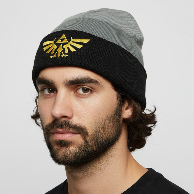 Beanie Zelda Tricolor de la Trifuerza - Fan Army