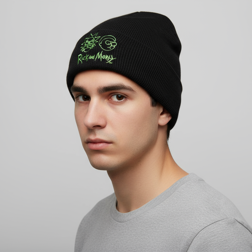 Gorro para el frio Rick y Morty - Rick Sanchez y Morty - Fan Army