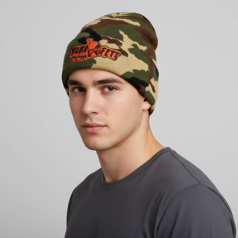 Beanie Star Wars Boba Fett Camouflage - Fan Army