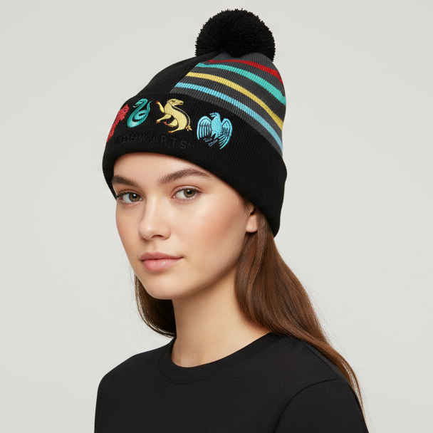 Beanie Harry Potter Mascotas Hogwarts - Fan Army