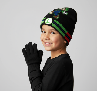Beanie con Guantes Super Mario doble vista - Fan Army