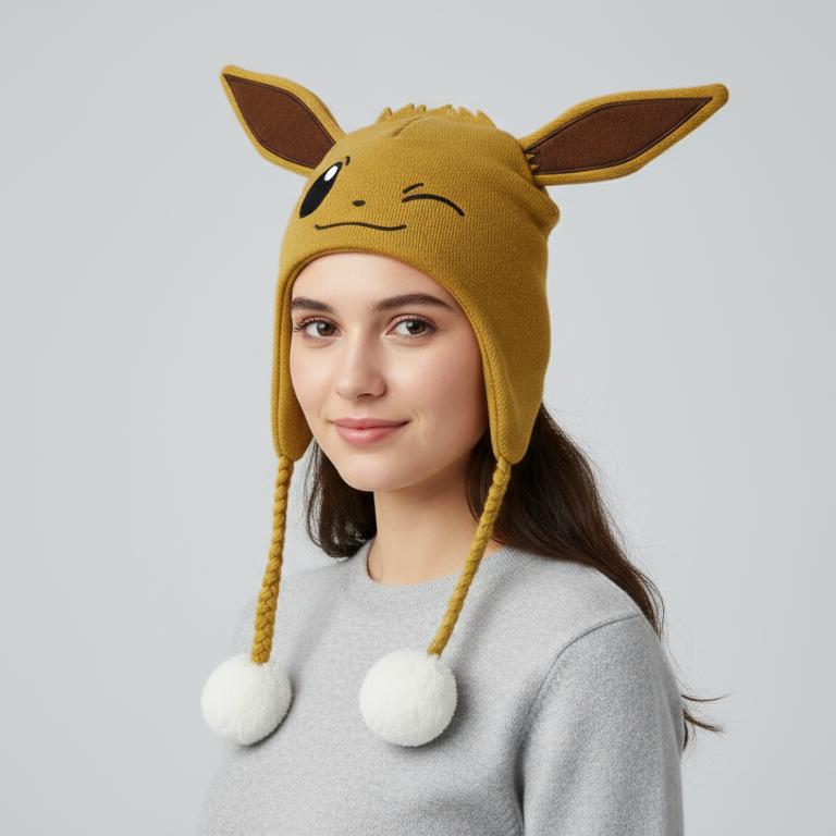 Beanie Pokémon Eevee Pompones - Fan Army