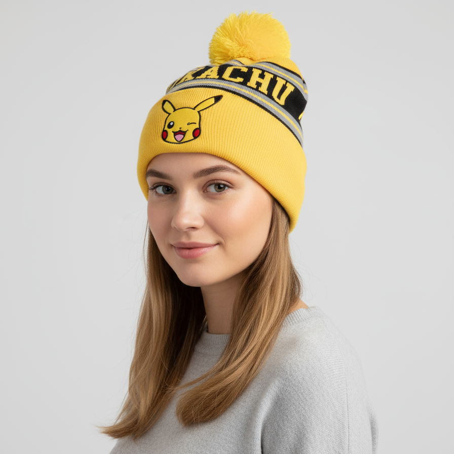 Beanie Pokemon Parche Pikachu - Fan Army