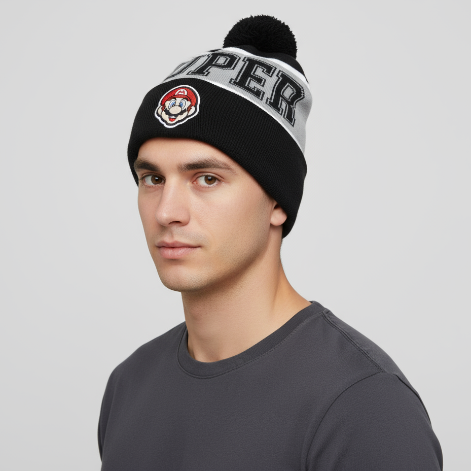 Beanie Mario Front/Back - Fan Army