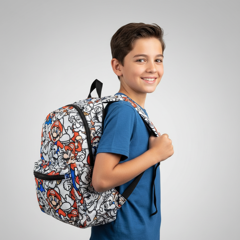 Mochila Super Mario - Color Pop - Fan Army