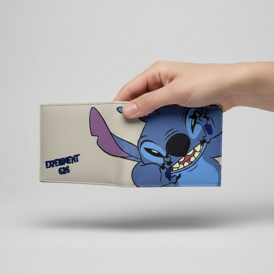 Cartera Stitch Experimento 626 - Fan Army
