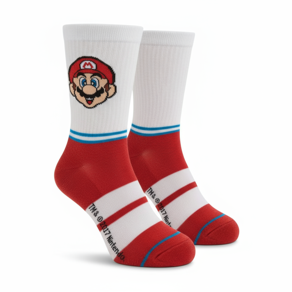 Calcetas Super Mario Face - Fan Army