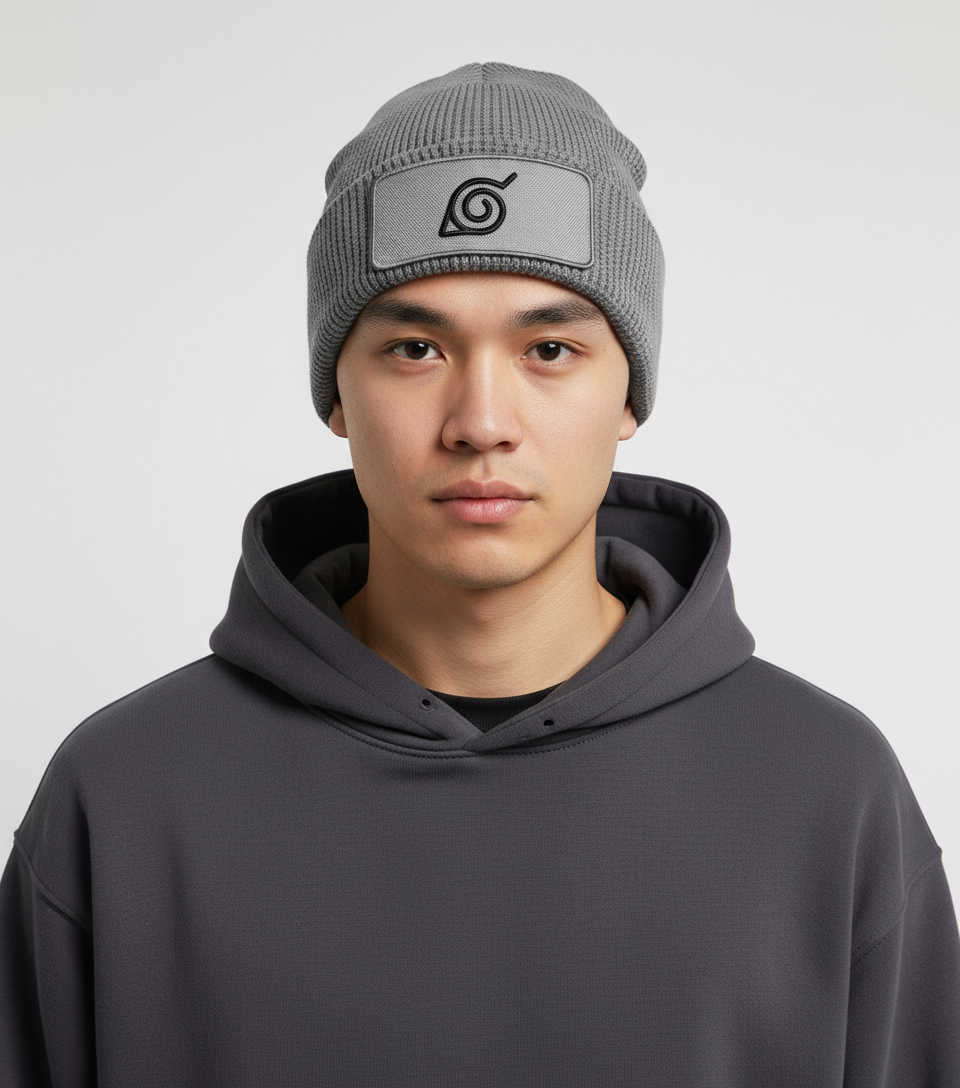 Gorro de tejido Naruto símbolo Aldea de la Hoja - Fan Army