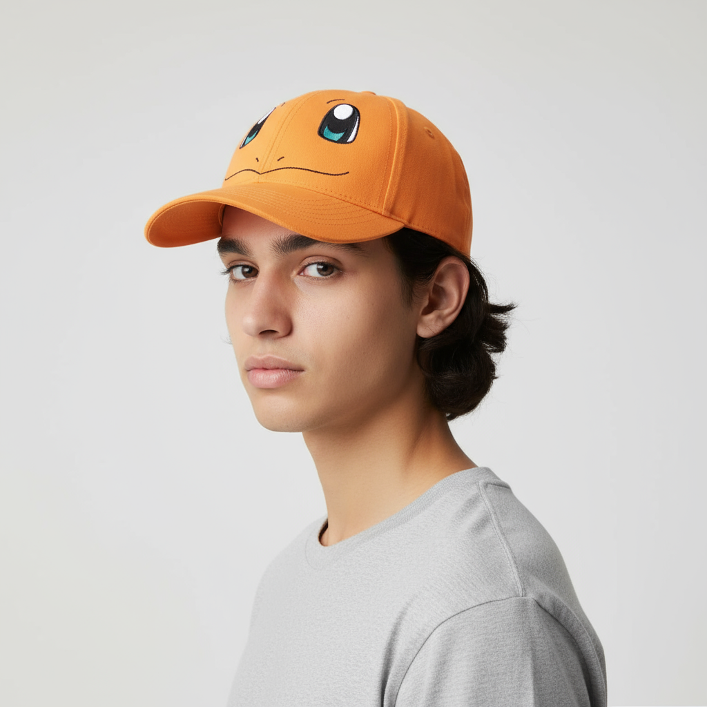 Bioworld Gorra Oficial Pokémon Charmander 004 Unisex - Fan Army