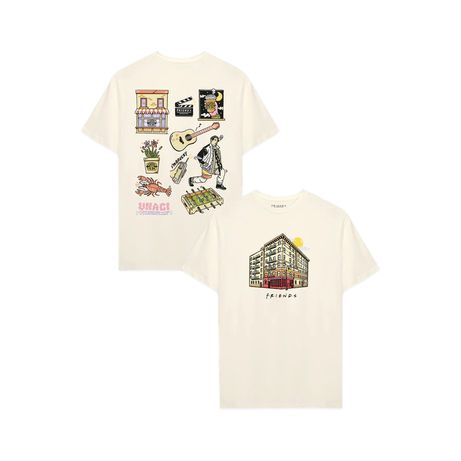 Playera para Hombre Friends Calle Grove 945 - Fan Army