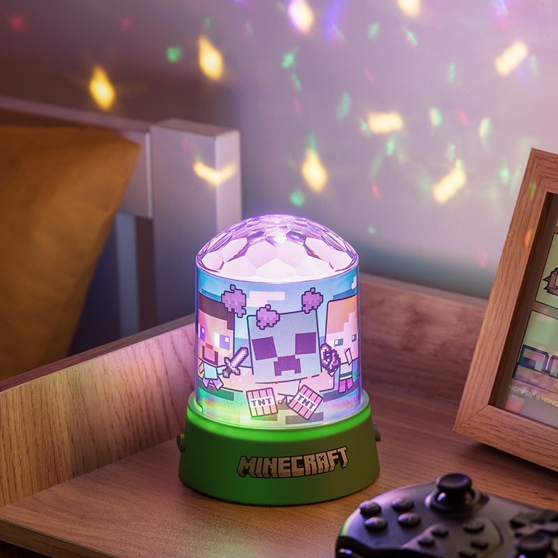 Lámpara de Proyección Minecraft Luz de Noche Original - Fan Army