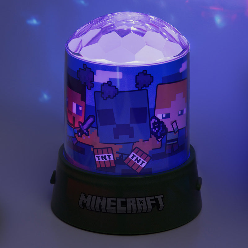 Lámpara de Proyección Minecraft Luz de Noche Original - Fan Army