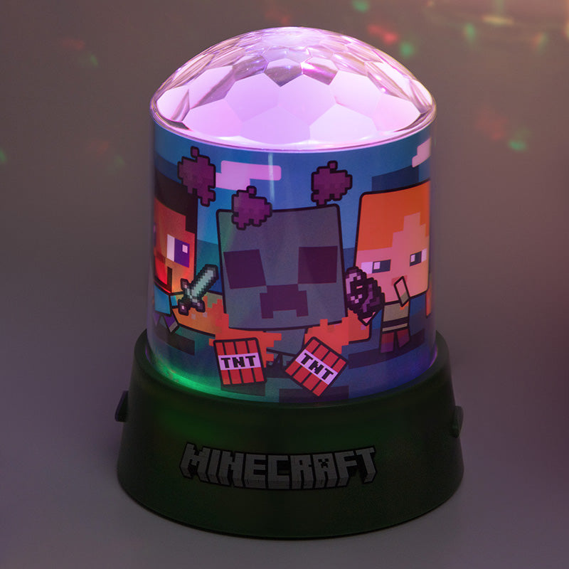 Lámpara de Proyección Minecraft Luz de Noche Original - Fan Army