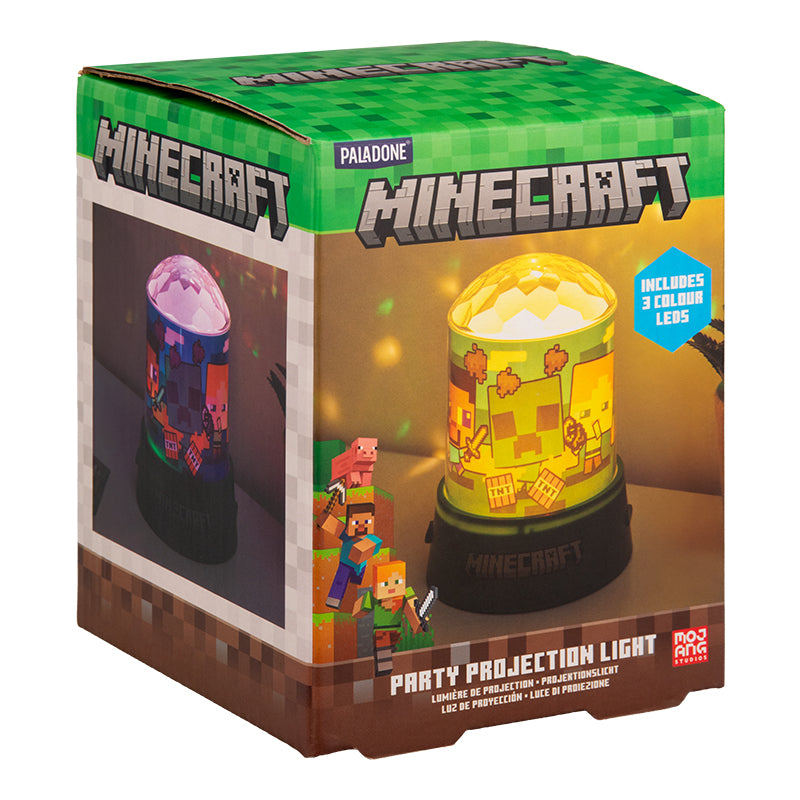 Lámpara de Proyección Minecraft Luz de Noche Original - Fan Army