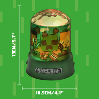 Lampara de Proyeccion de Fiesta Minecraft