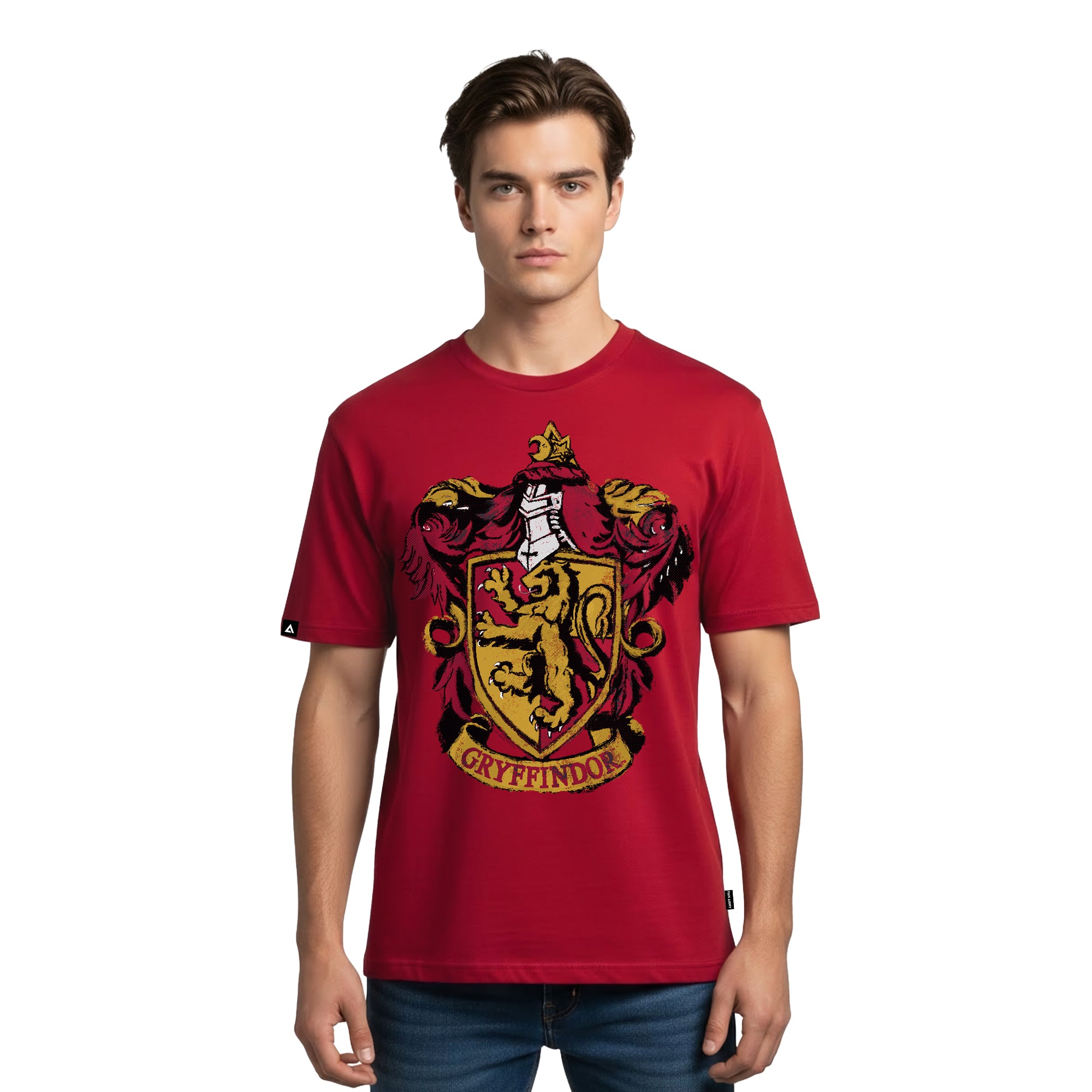 Playera Harry Potter Hombre Mujer Rojo Warner Original Gryffindor