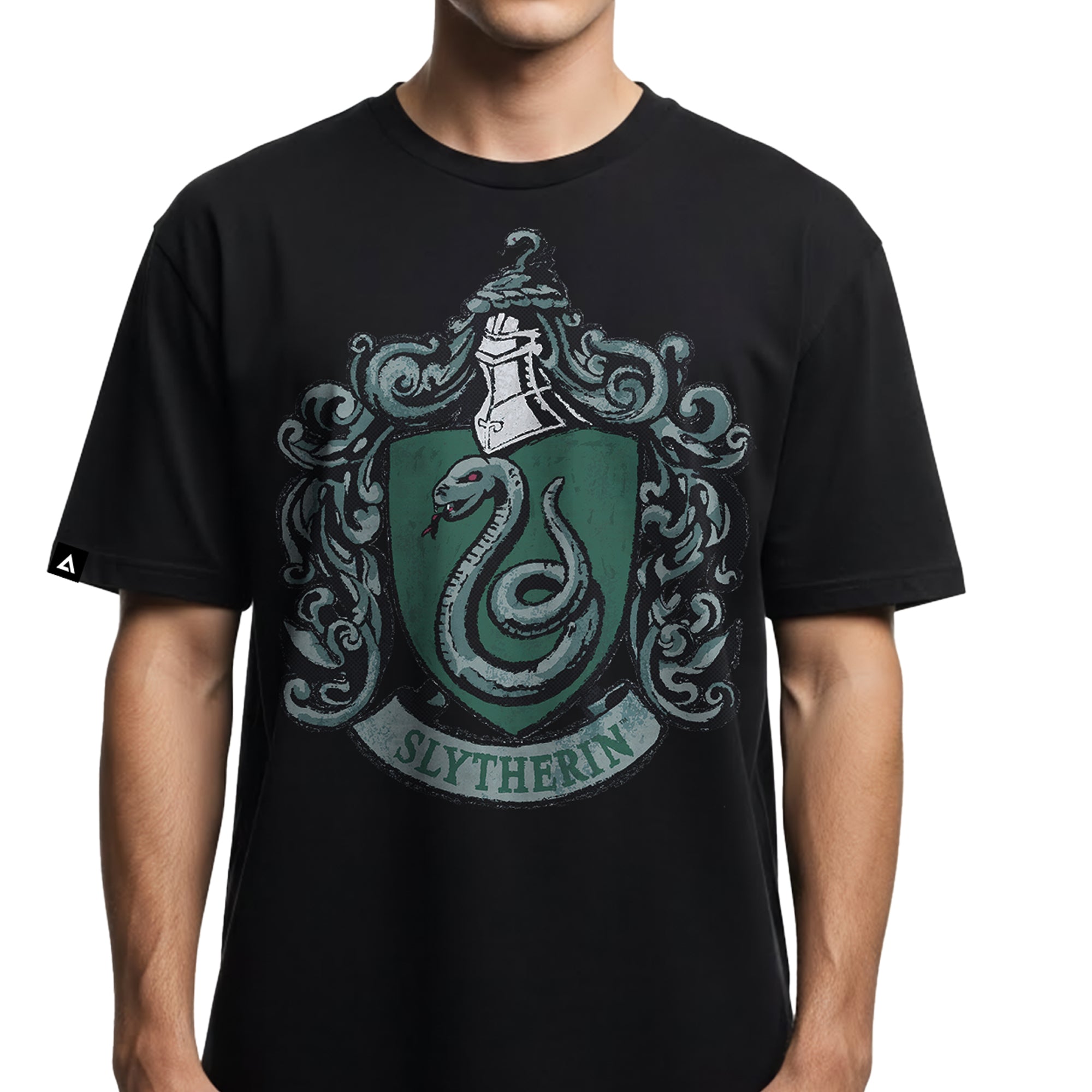 Playera Harry Potter Hombre Mujer Negro Warner Original Slytherin