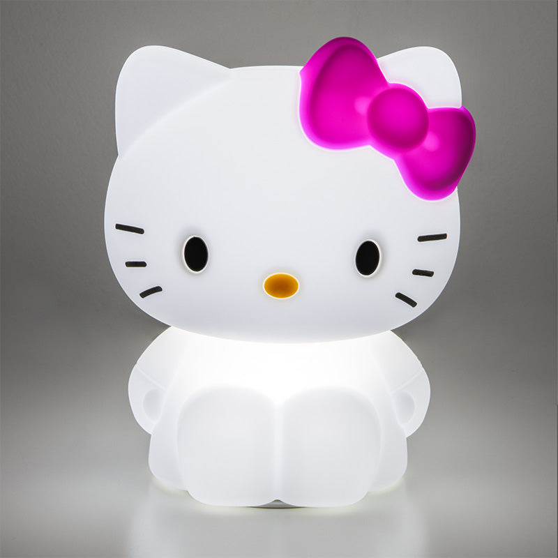 Lámpara Hello Kitty SquishyGlo Recargable Luz de Noche Original - Fan Army