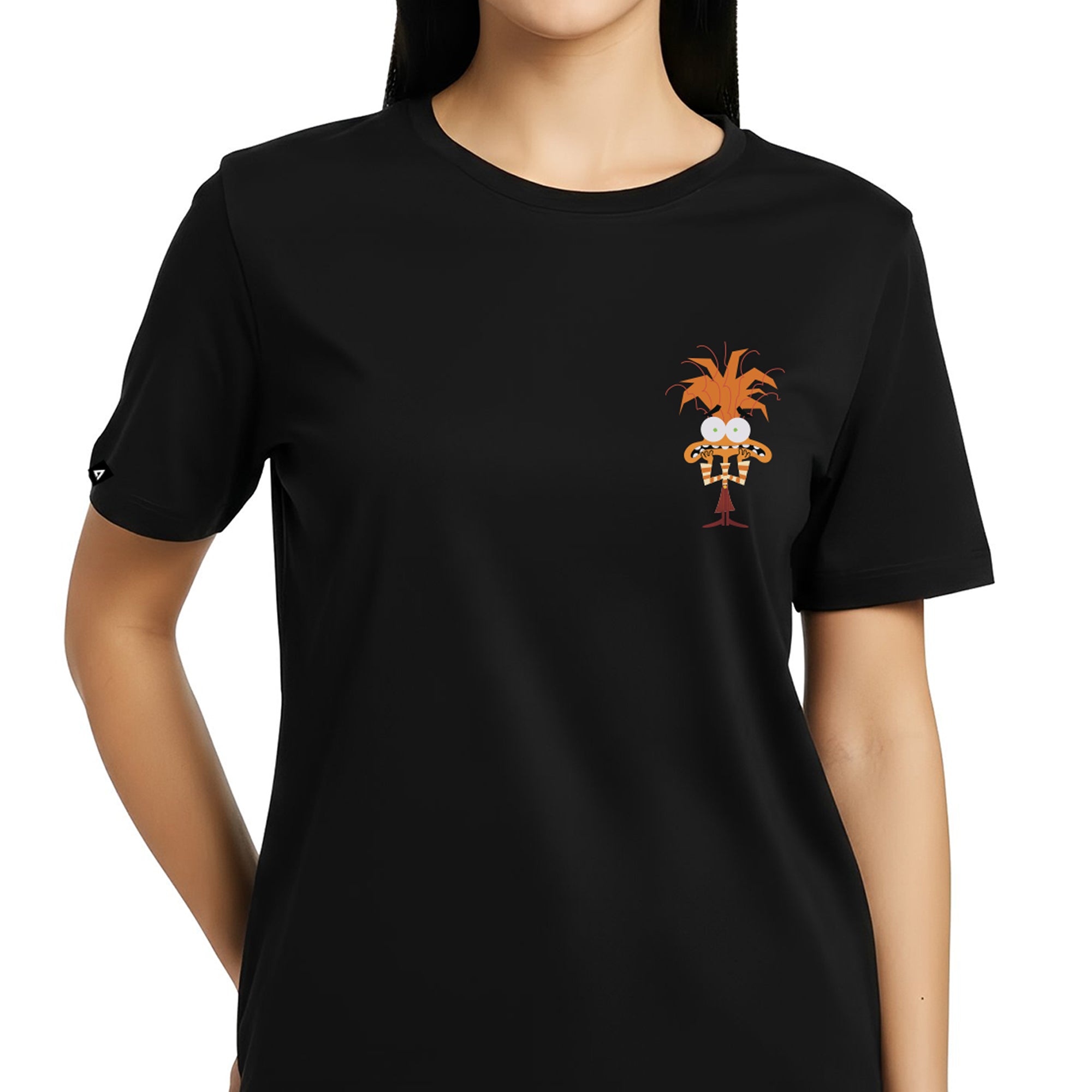 Playera Intensamente Hombre Mujer Negro Disney Original Too much pressure