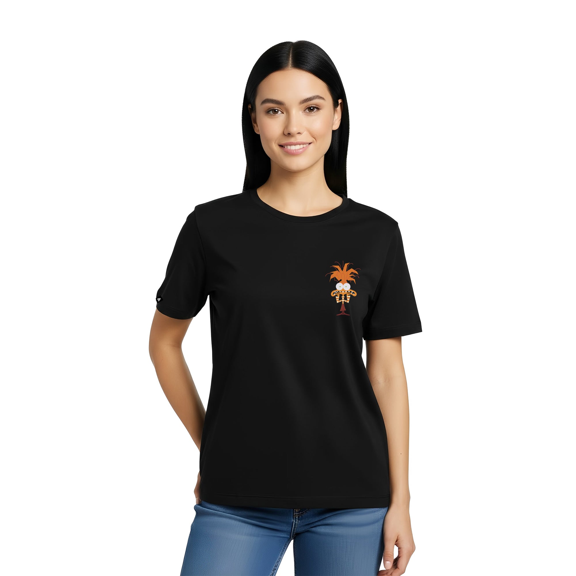 Playera Intensamente Hombre Mujer Negro Disney Original Too much pressure