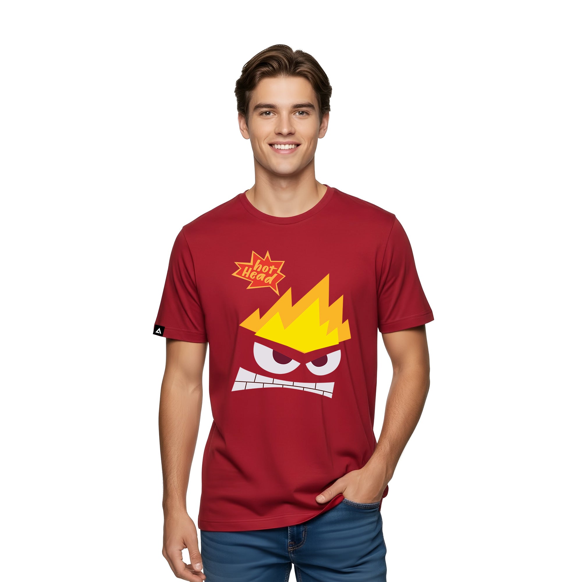 Playera Intensamente Hombre Mujer Rojo Disney Original Furia