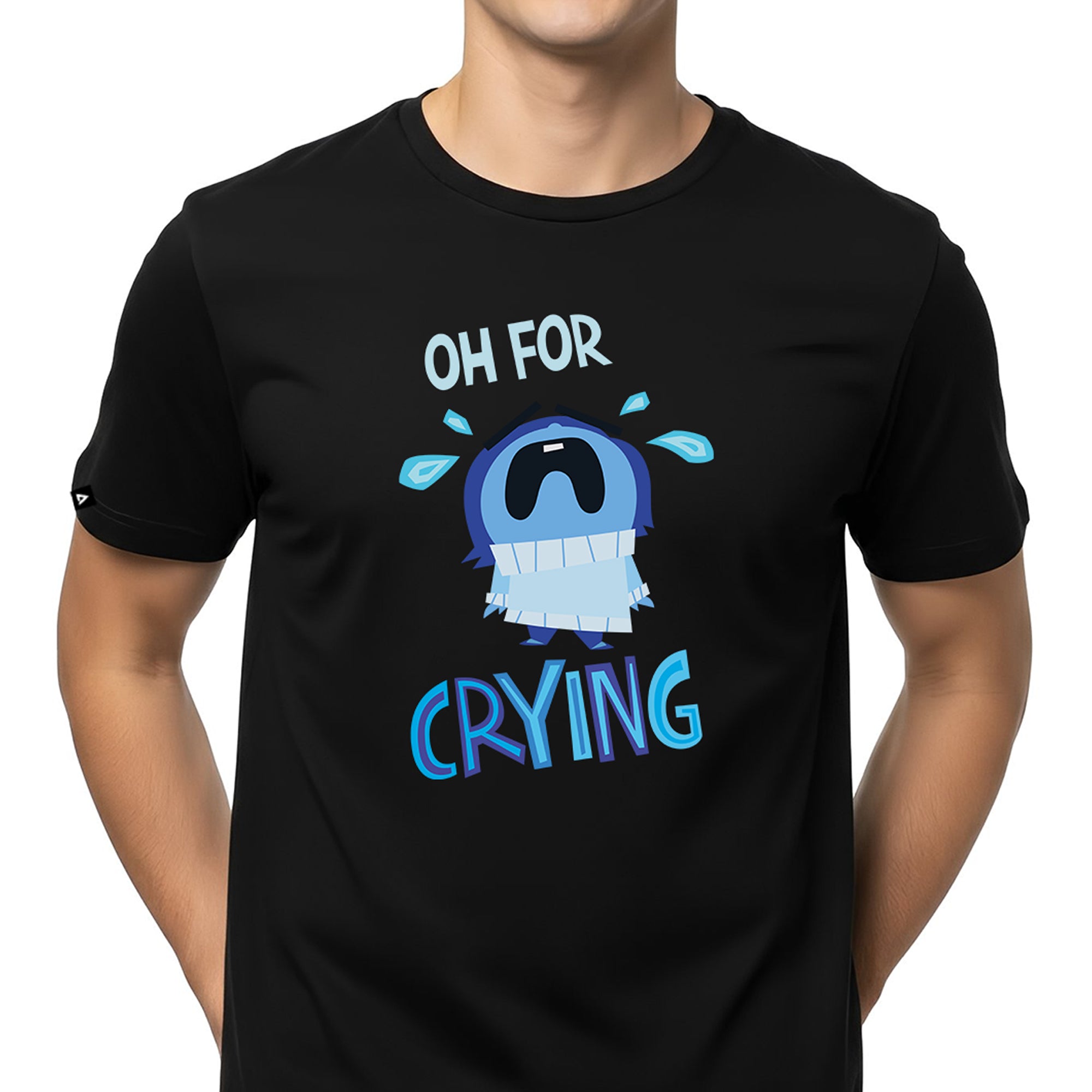 Playera Intensamente Hombre Mujer Negro Disney Original Crying