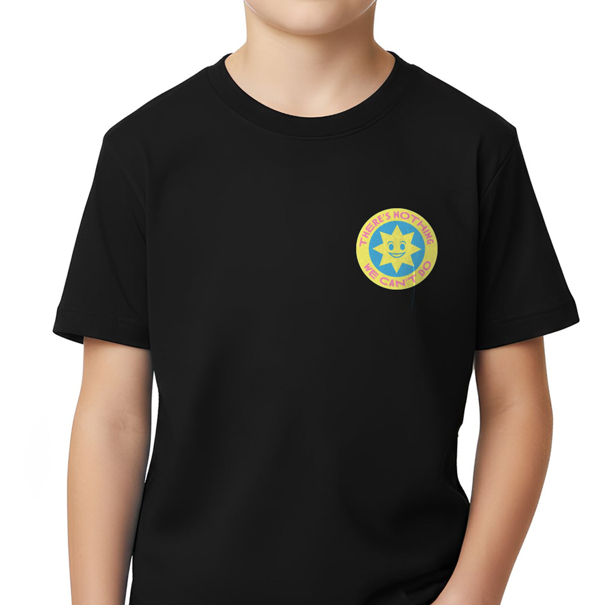 Playera Niño Intensamente niño Negro Disney Original Alegría