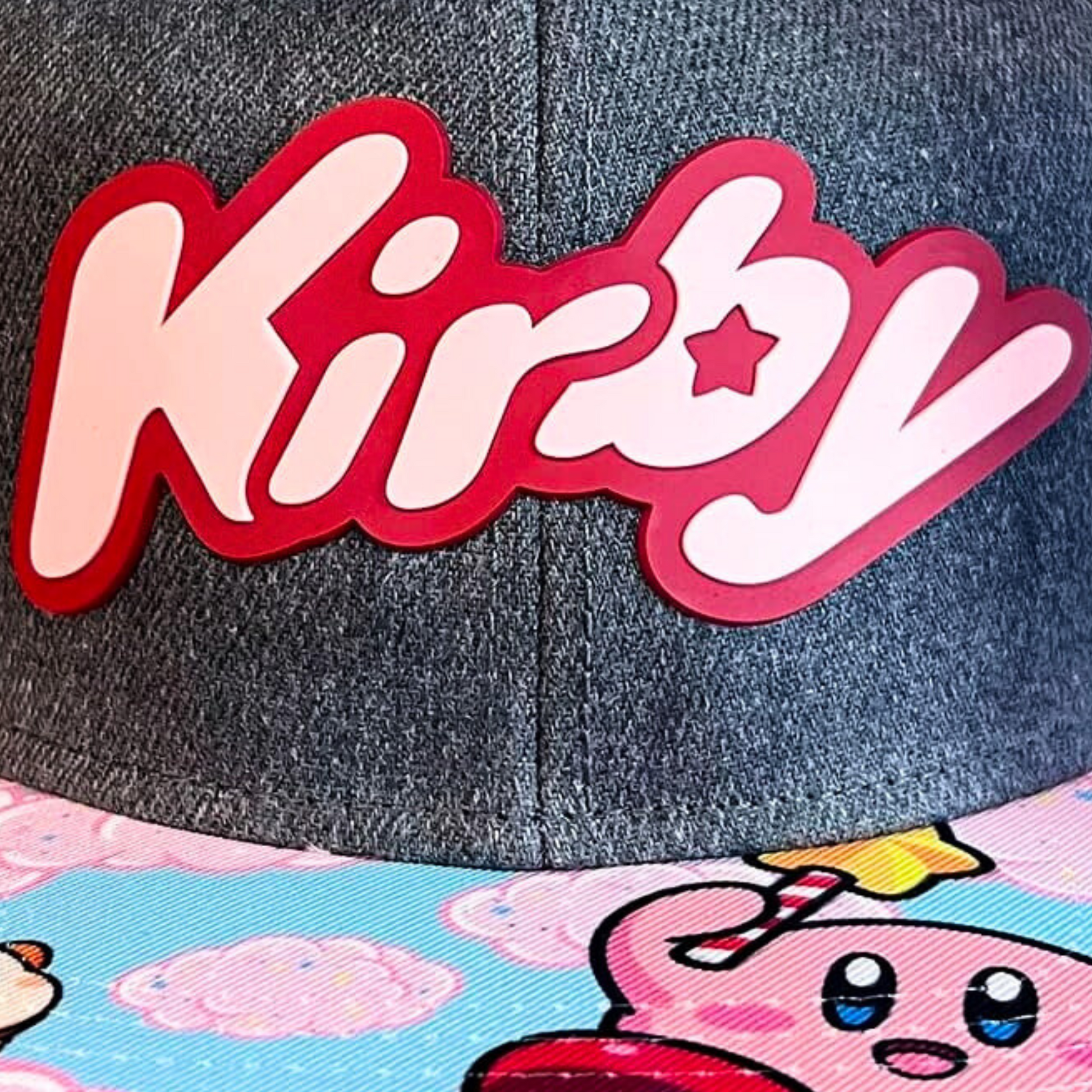 Gorra Kirby Bioworld Original Mezclilla - Fan Army