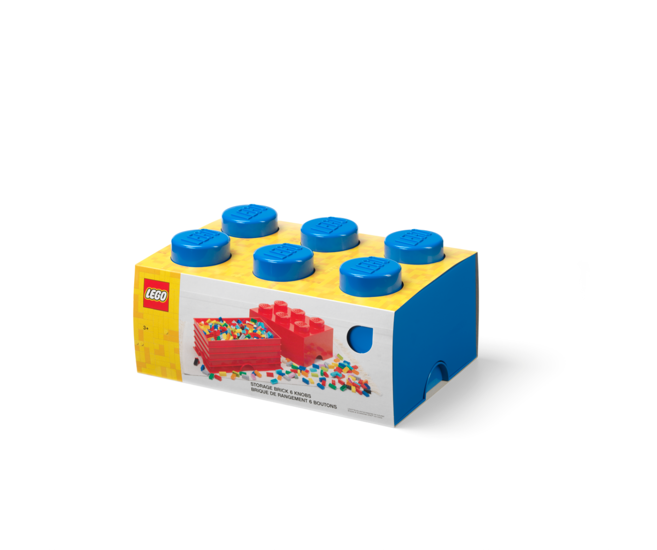 Lego Storage Caja Para Almacenar Forma Bloque 2x3 - Fan Army